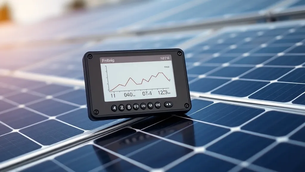 solar panel monitoring dashboard data logger