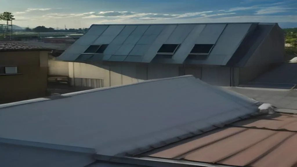 Casal conferindo aplicativo de celular ao lado de painéis solares residenciais
