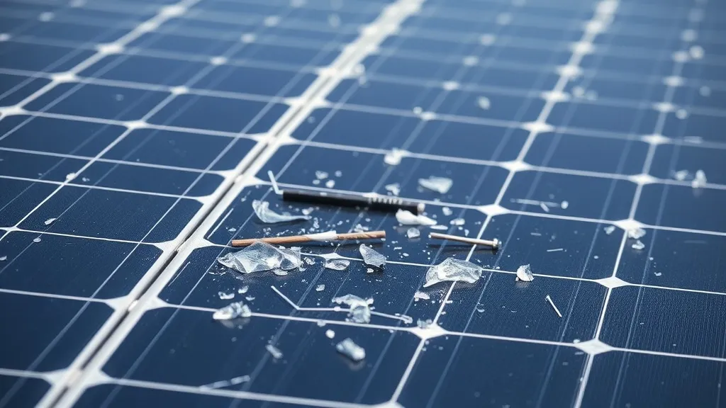 Apólice de seguro residencial ao lado de painel solar fotovoltaico em telhado de casa com céu nublado ao fundo